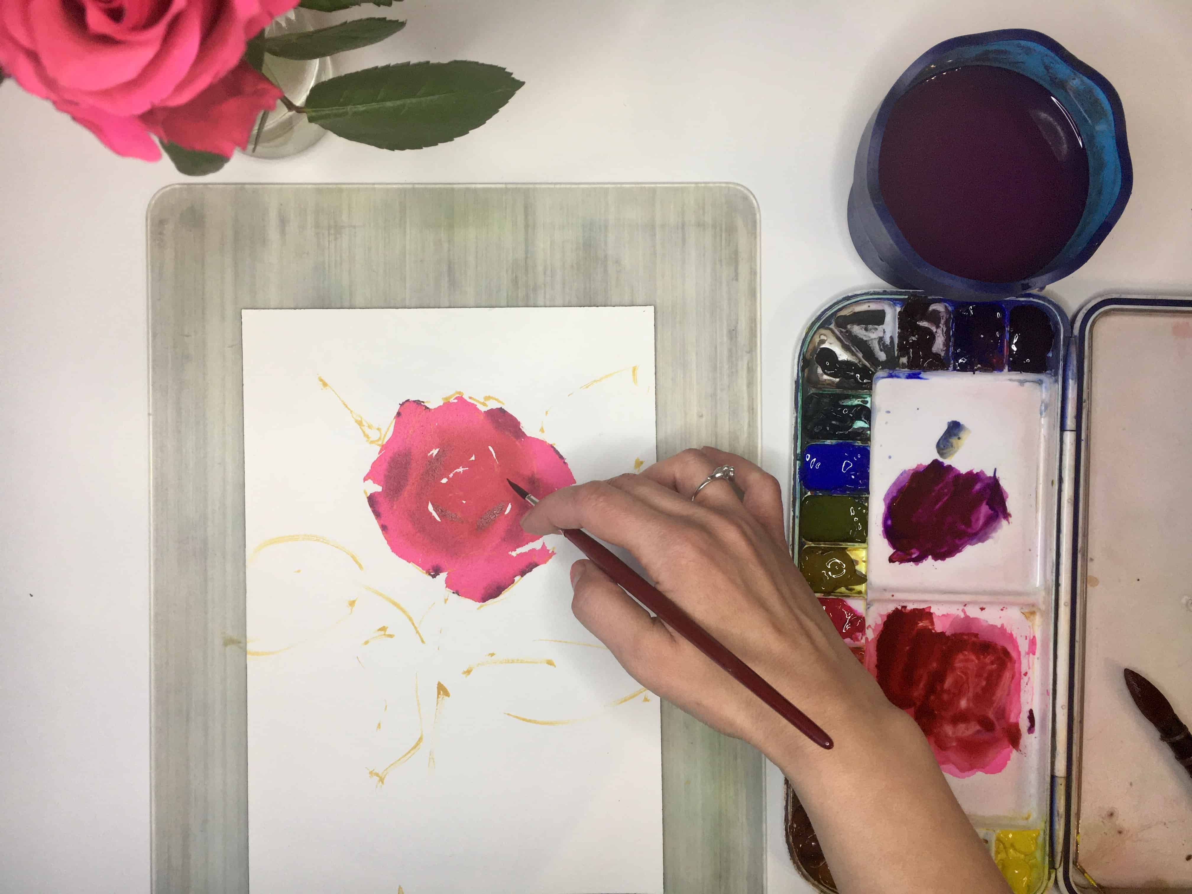Как нарисовать розу. Учимся рисовать розу карандашом.