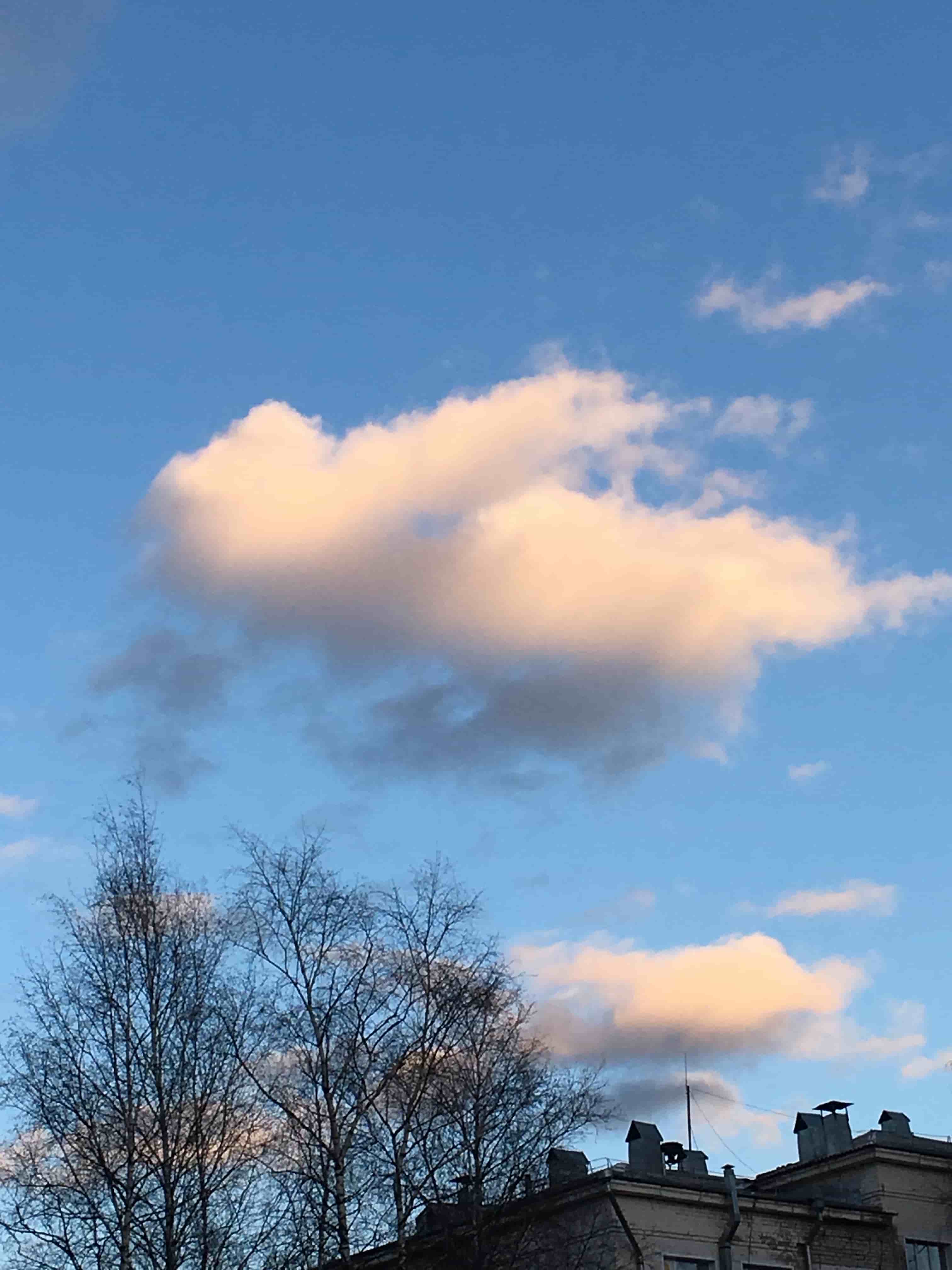 Как нарисовать облака поэтапно?